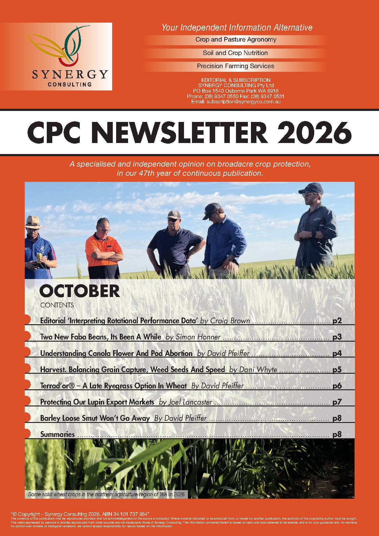 CPC Newsletter October 2026